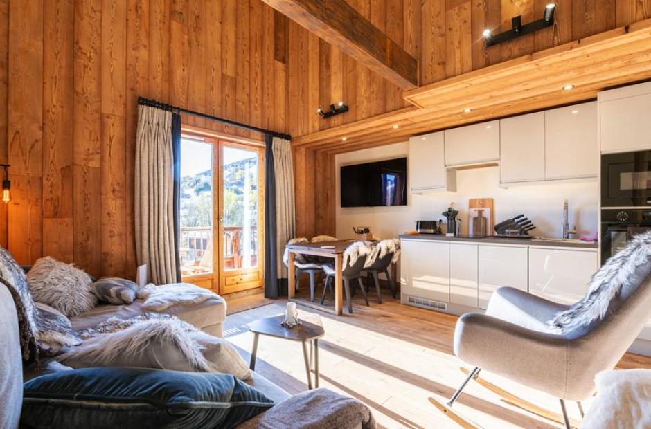 Le Hameau de l'Alpage - Vue intérieure Le Hameau de l'Alpage - Vue intérieure