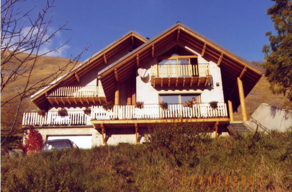 Chalet coeur - Vue extérieure été