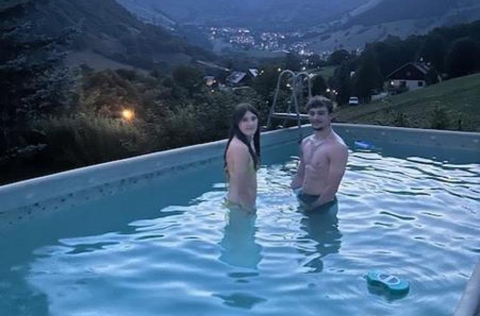 Chalet Cœur - Piscine