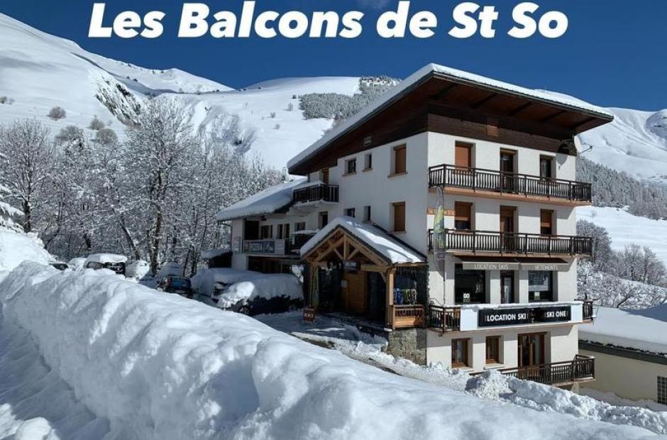 Balcons de St So - Vue extérieur hiver
