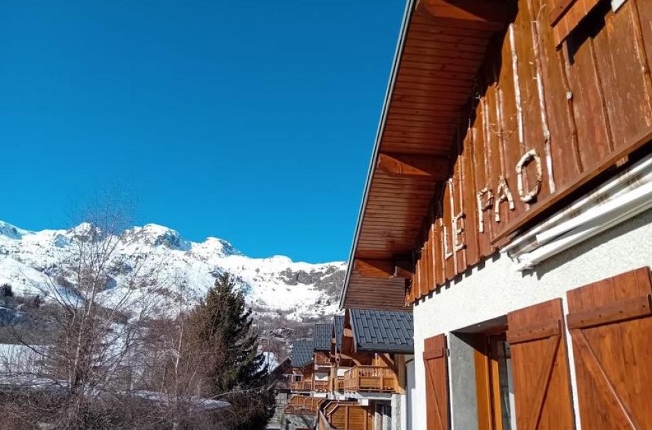 Chalet le Pao - Vue extérieure hiver Chalet le Pao - Vue extérieure hiver