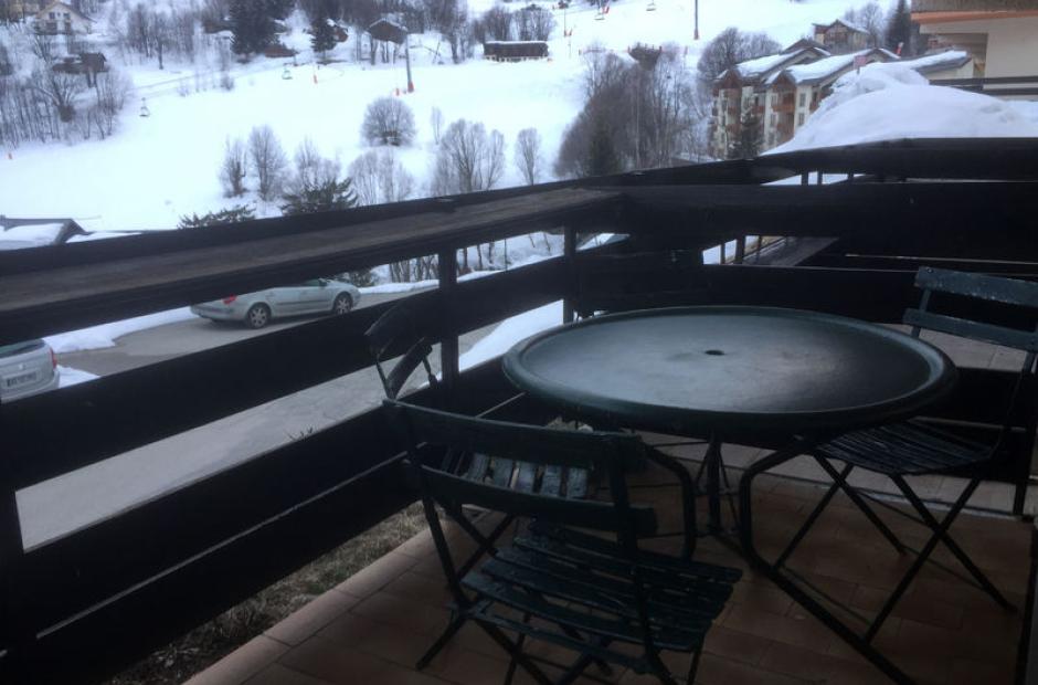 Plein Sud - Vue balcon hiver Plein Sud - Vue balcon hiver