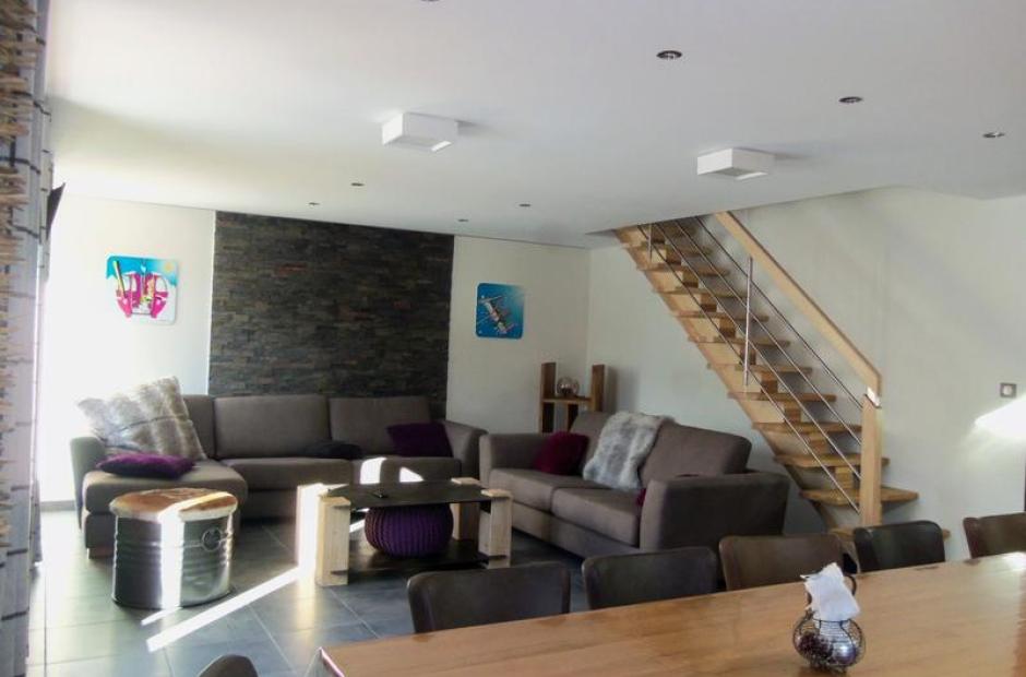 Chalet Beausoleil - Séjour