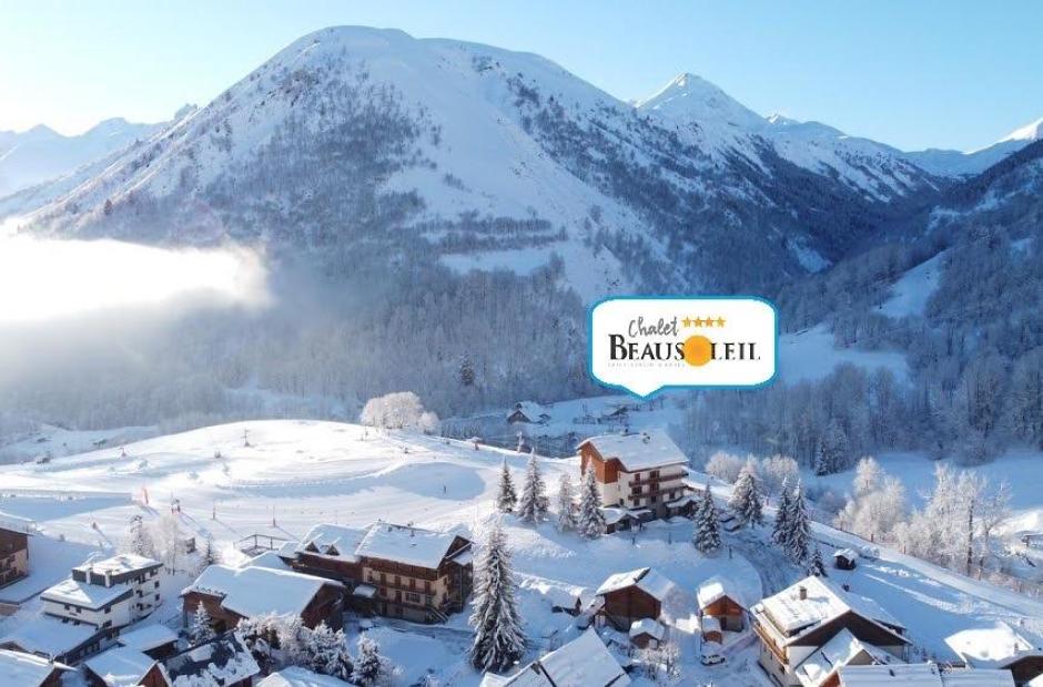 Chalet Beausoleil - Vue emplacement hiver