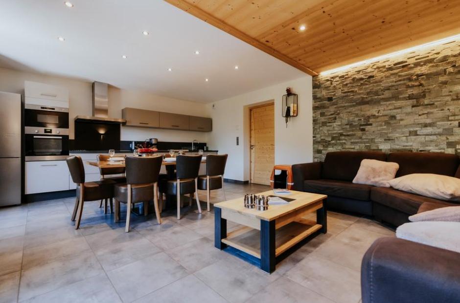 Chalet Beausoleil - Séjour