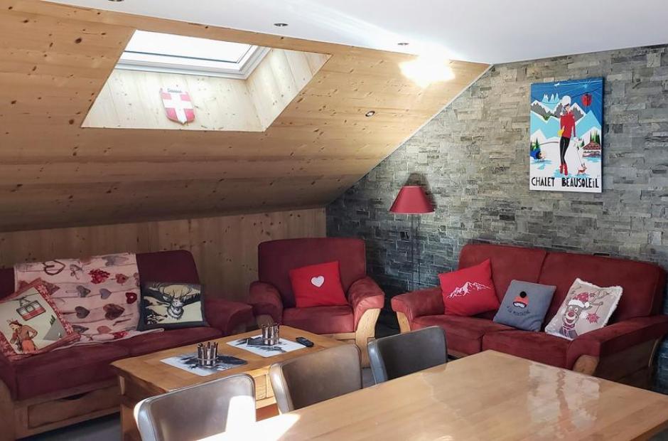 Chalet Beausoleil - Séjour
