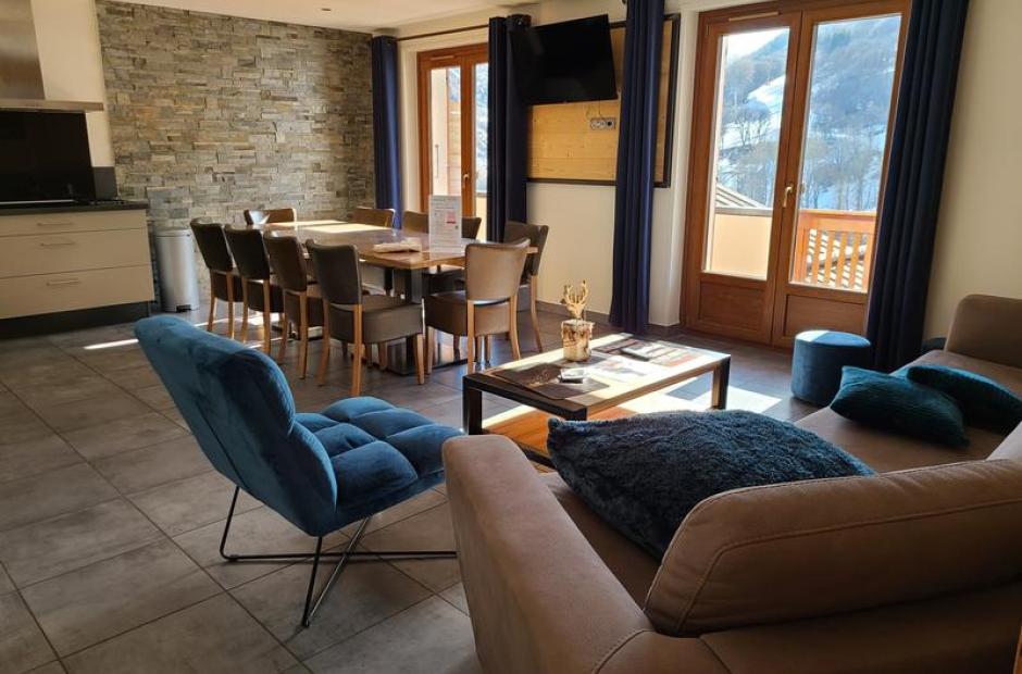Chalet Beausoleil - Séjour