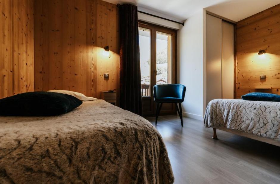 Chalet Beausoleil - Chambre