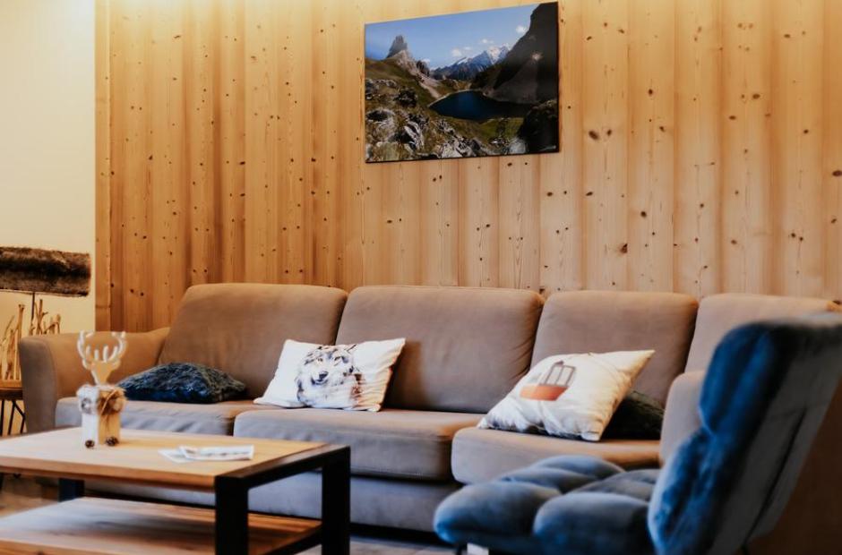 Chalet Beausoleil - Séjour