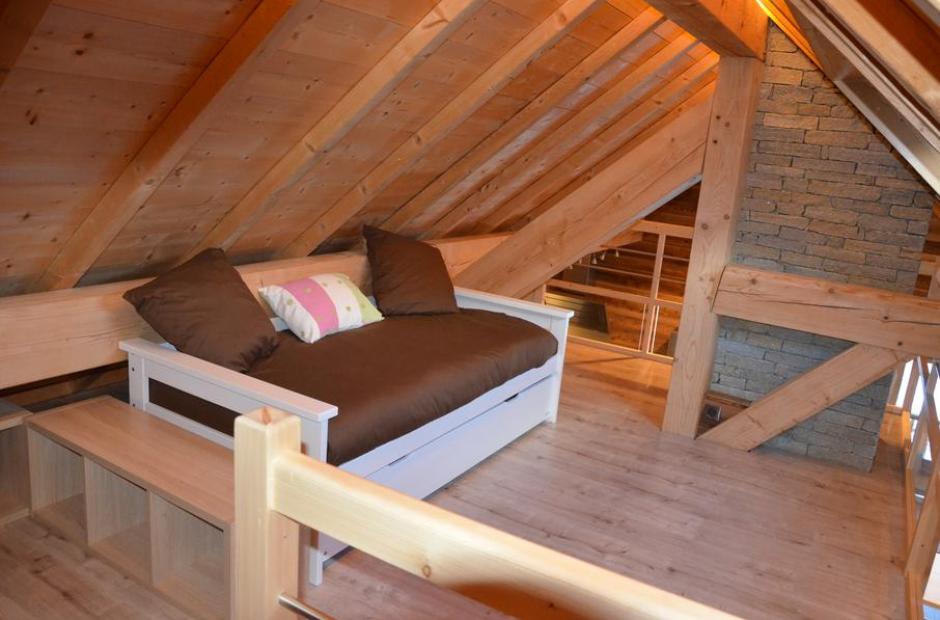 Chalet de Pauline - Vue intérieure Chalet de Pauline - Vue intérieure