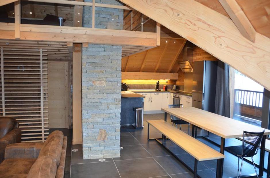 Chalet de Pauline - Séjour