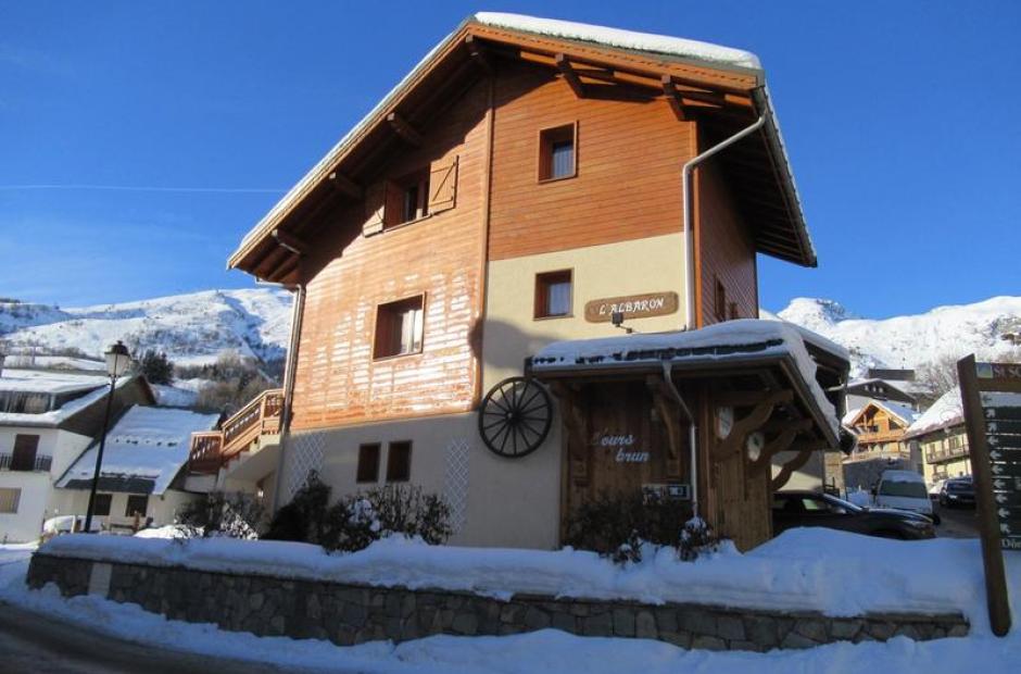 Chalet l'Albaron - Vue extérieure hiver