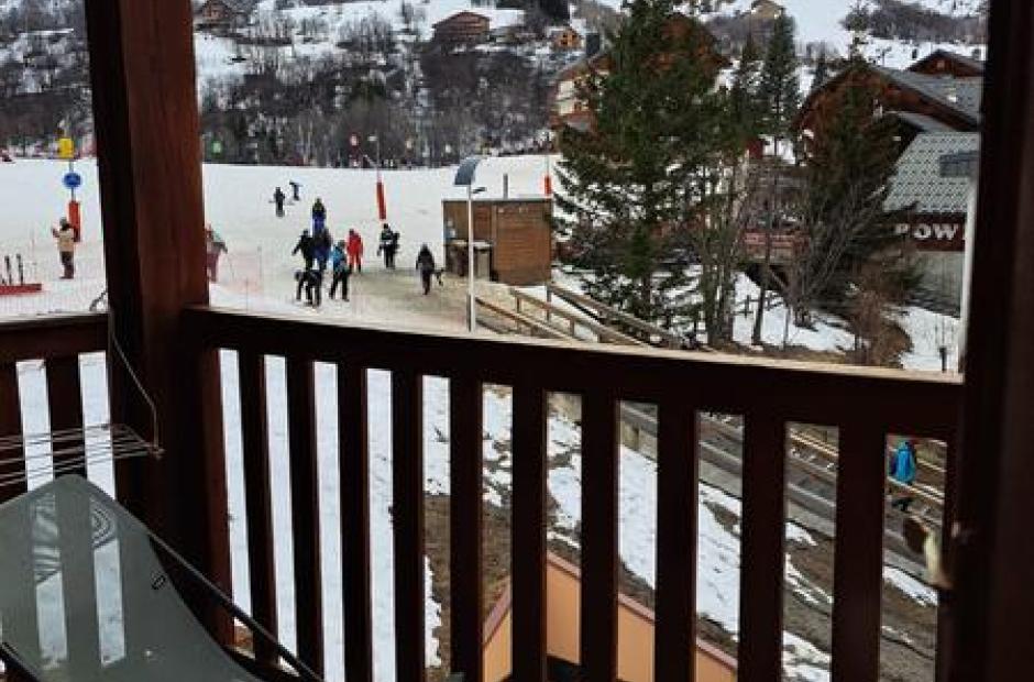 Les Nivéoles n°75 - Vue balcon hiver