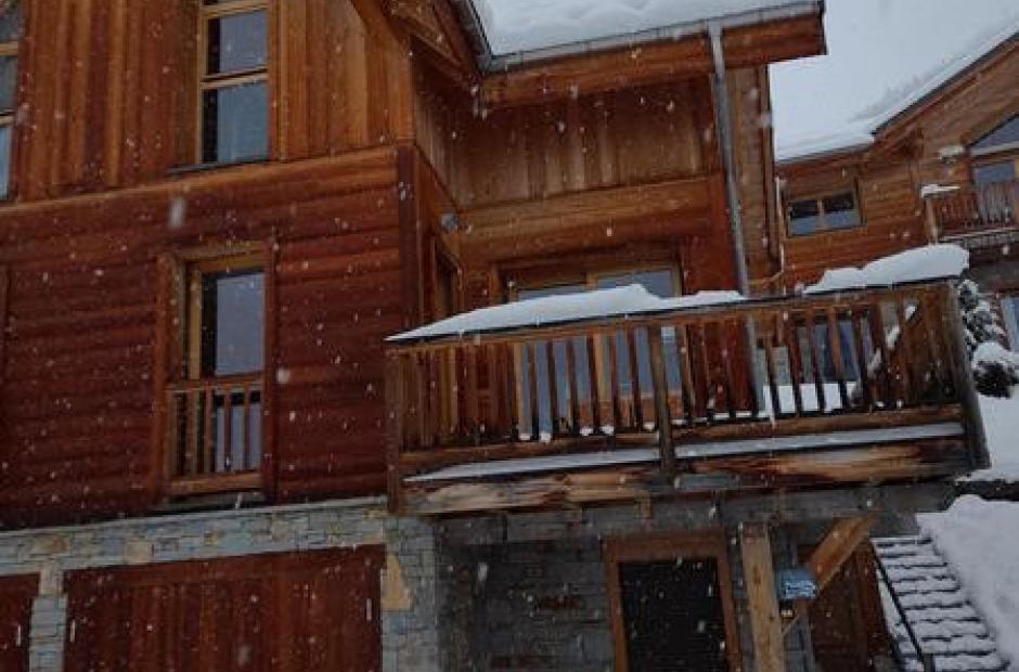 Le Pré Haut - Vue extérieure hiver Le Pré Haut - Vue extérieure hiver