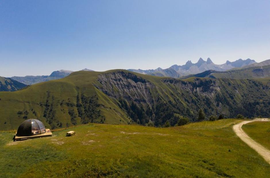 Le Noctibulle de La Bergerie_Saint-Sorlin-d'Arves - Vue la noctibulle Le Noctibulle de La Bergerie_Saint-Sorlin-d'Arves - Vue la noctibulle
