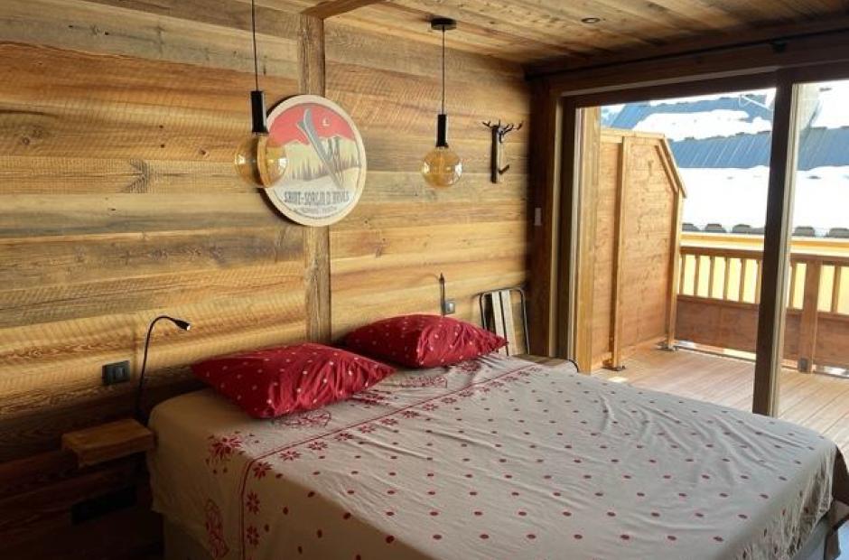 Le refuge des Aiguilles - Chambre