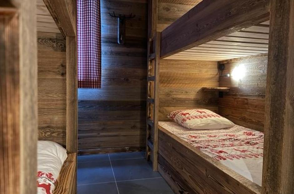 Le refuge des Aiguilles - Chambre