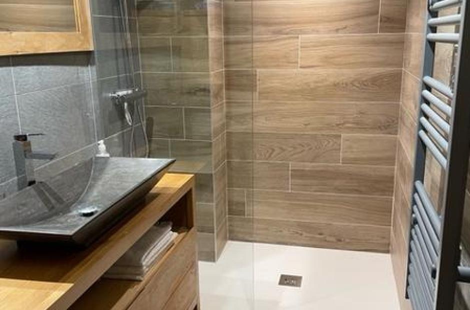 Le refuge des Aiguilles - Salle de bain