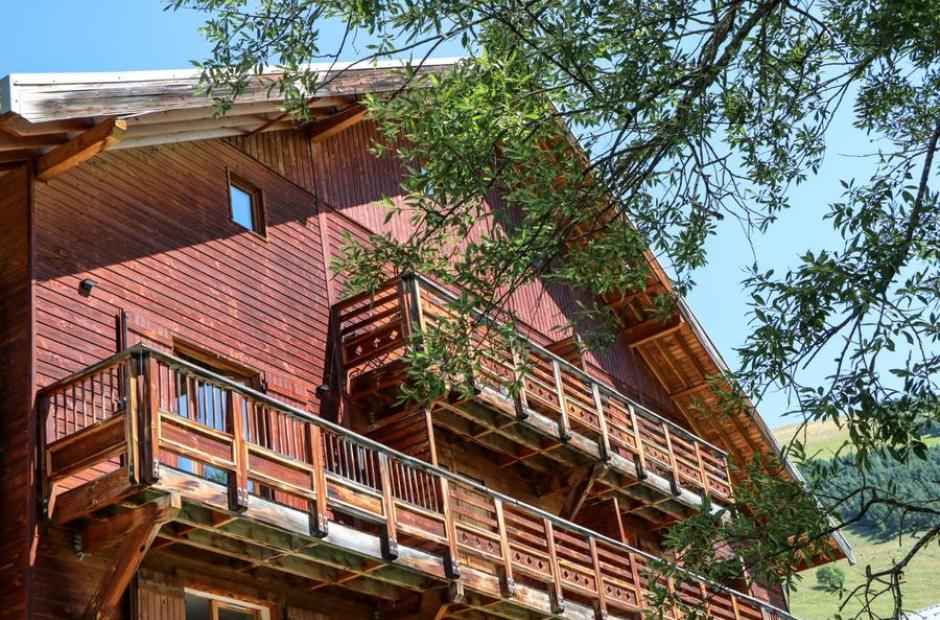 Chalet les Grizzlis - Vue extérieure été
