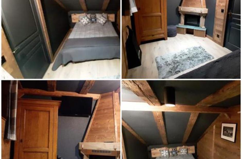 Chalet les Grizzlis n° 26 - 8 personnes_Saint-Sorlin-d'Arves - chambre étage