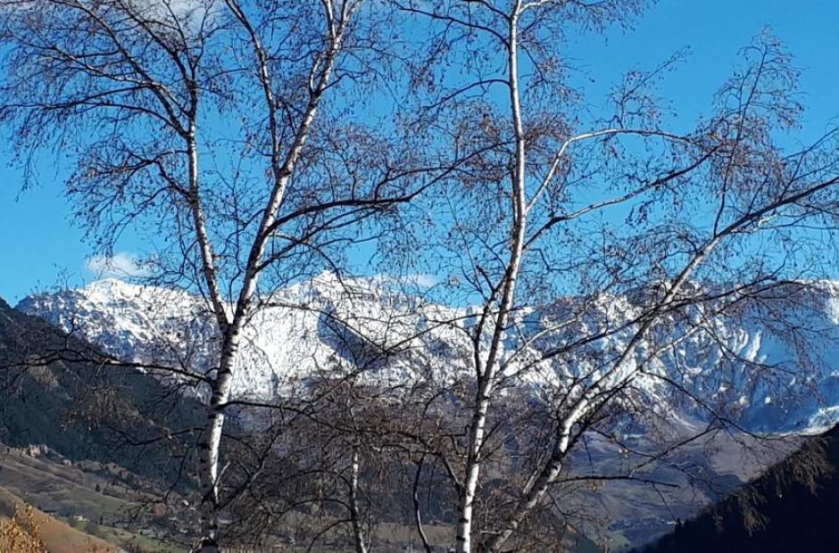 Chalet les Grizzlis - Vue depuis balcon