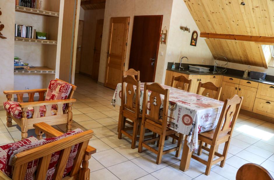 Chalet Li Z'Armadze - vue intérieure