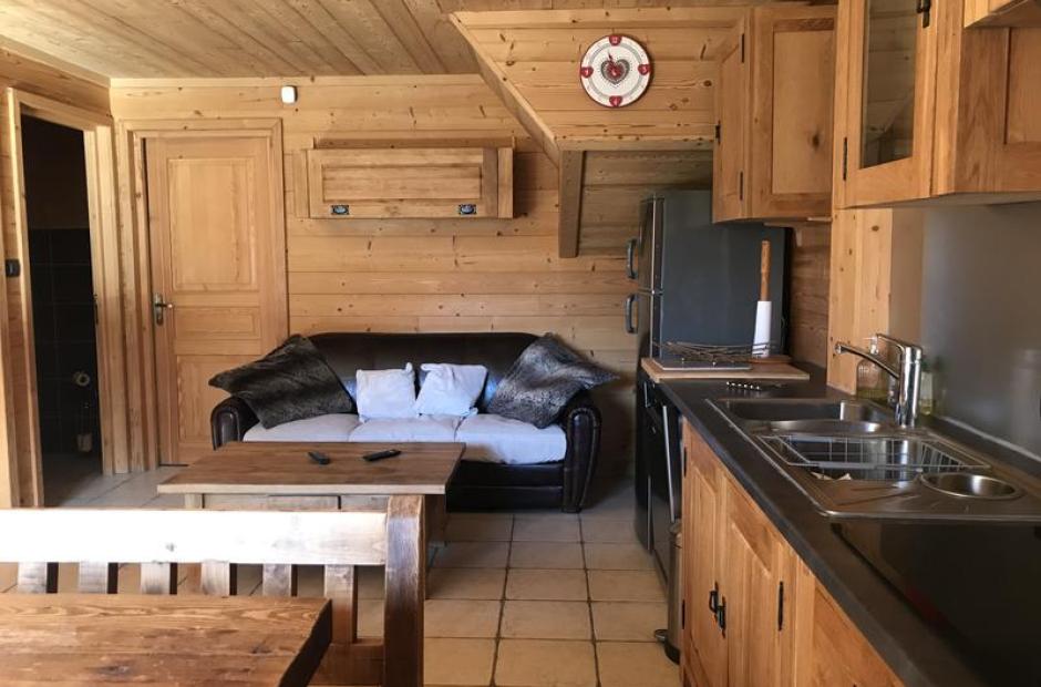 Chalet la Folatière - Vue intérieure