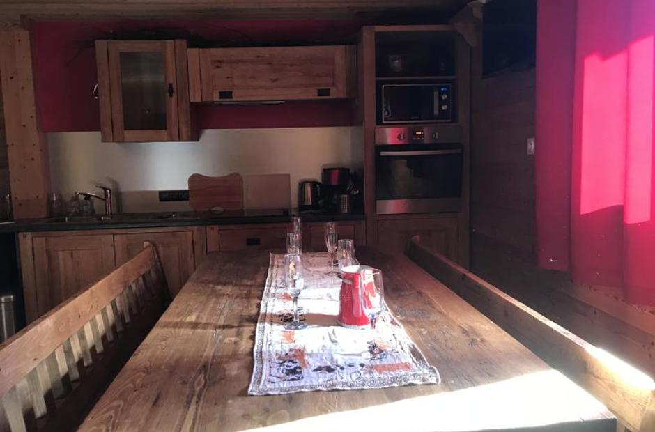 Chalet la Folatière - Vue intérieure