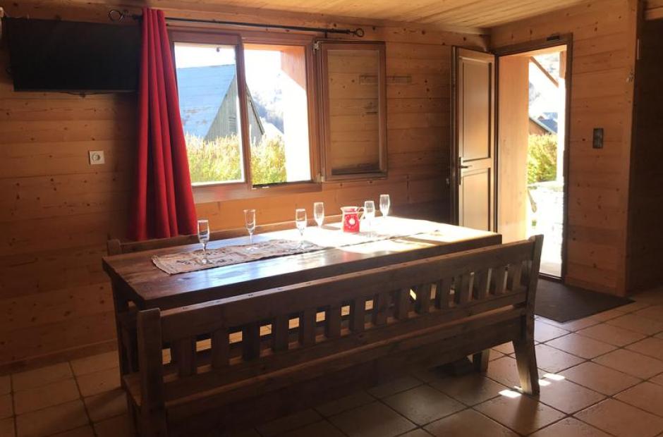 Chalet la Folatière - Vue intérieure