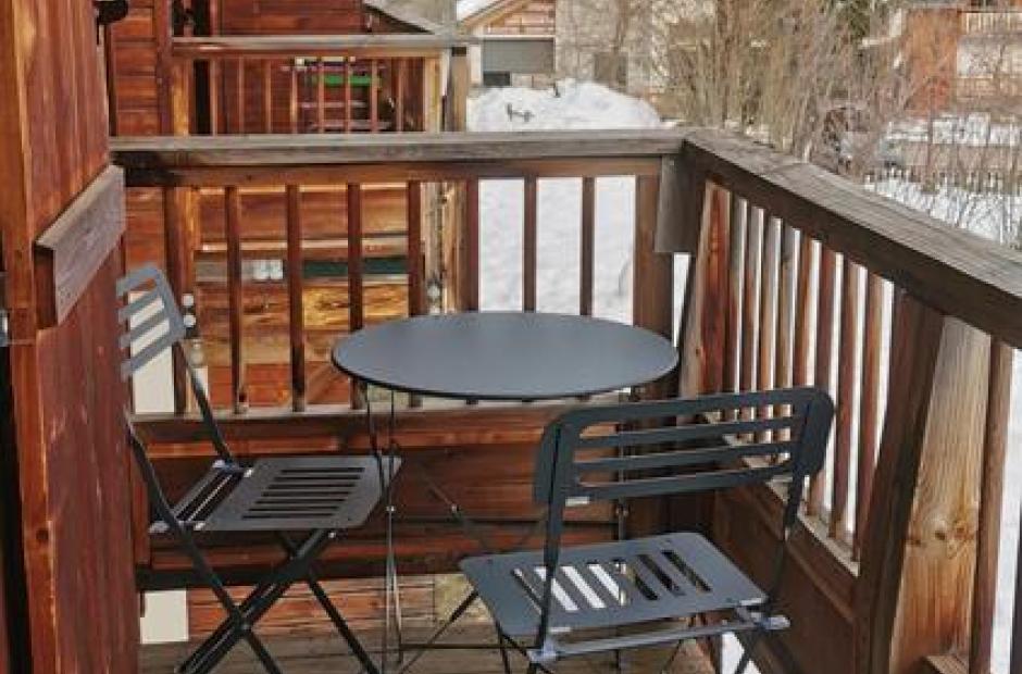 Hameau de l'Alpage Chalet Chamois n° 14 - 6 personnes_Saint-Sorlin-d'Arves - Balcon  Hameau de l'Alpage Chalet Chamois n° 14