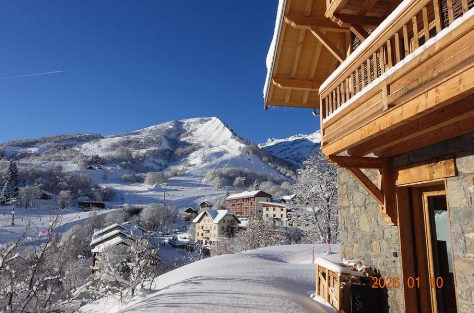 Chalet La Puan - Vue extérieure hiver