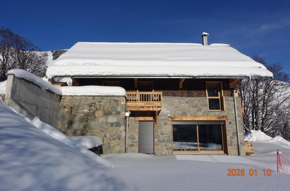 Chalet La Puan - Vue extérieure hiver