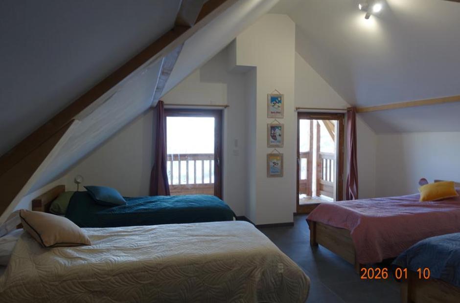 Chalet La Puan - Chambre