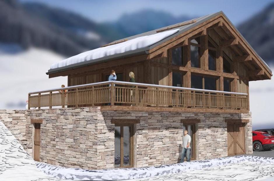 Chez Ginou - Plan chalet