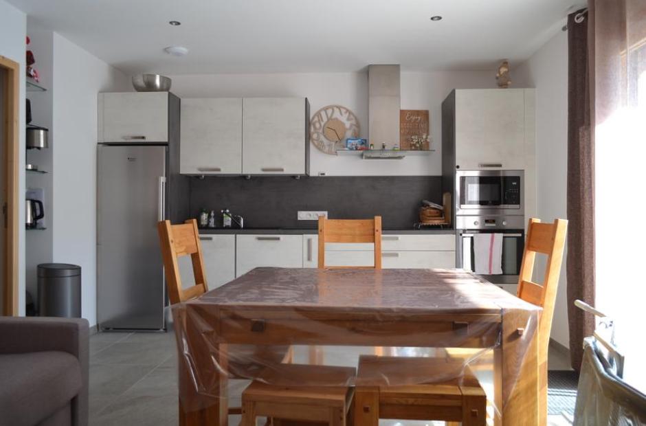 Chalet E1 Résidence Lezamis - Séjour