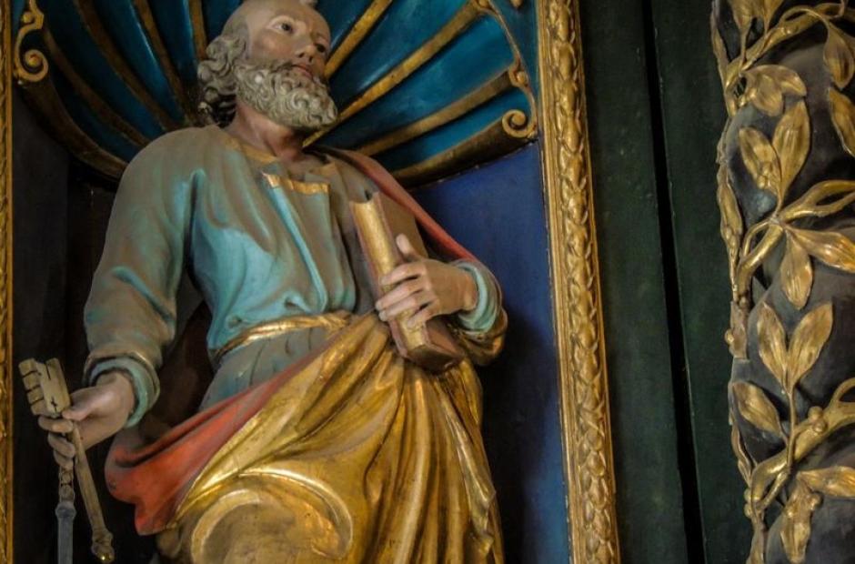 Statue de l'Eglise baroque St Saturnin - Statue de l'Eglise baroque St Saturnin Statue de l'Eglise baroque St Saturnin - Statue de l'Eglise baroque St Saturnin