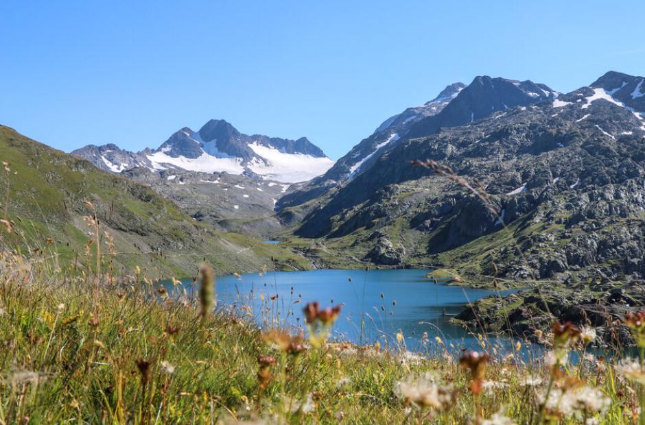 Les Trois lacs et glacier de Saint Sorlin - Les Trois lacs et glacier de Saint Sorlin