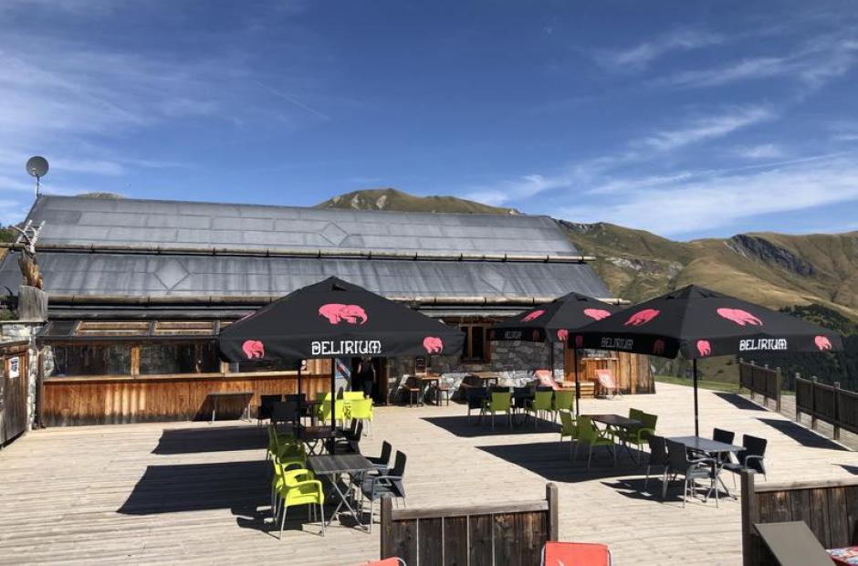 L'Alpe - Terrasse été