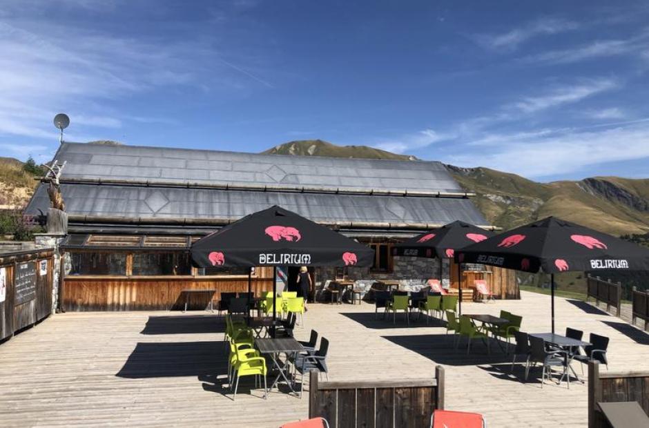 L'Alpe - Terrasse été