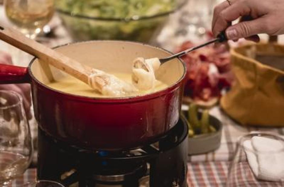 Restaurant Les Cèdres - Fondue au restaurant
