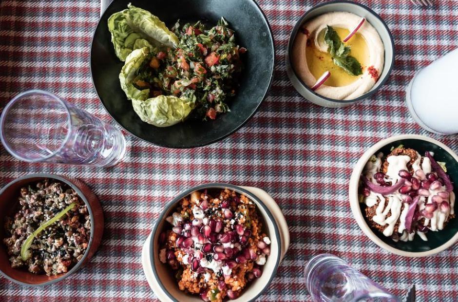 Restaurnt Les Cèdres - Présentation plats