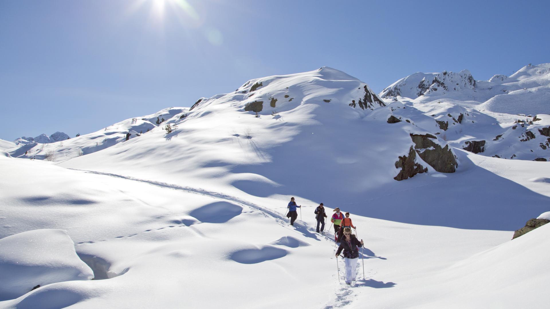 randonneurs raquettes