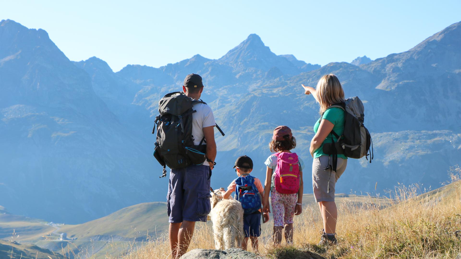 Randonnée en famille