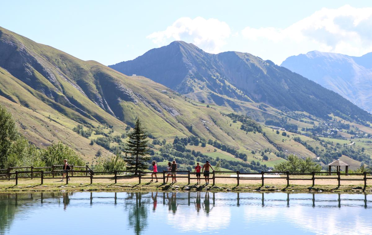 Plan d'eau Saint Sorlin d'Arves