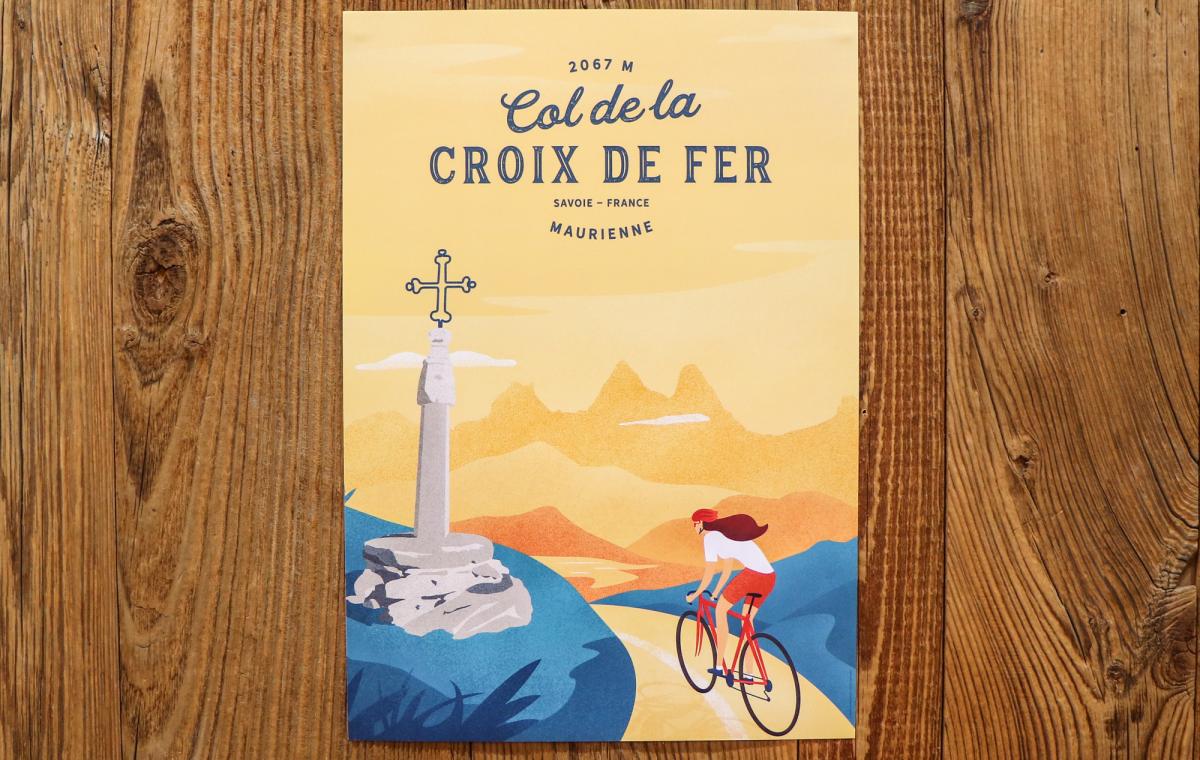 Affiche &quot;Col de la Croix de Fer&quot;