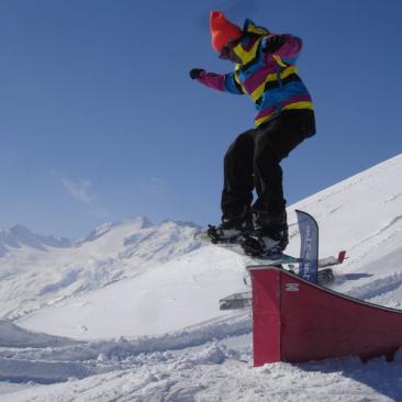 Free style snowpark - les Sybelles - Free style snowpark - les Sybelles