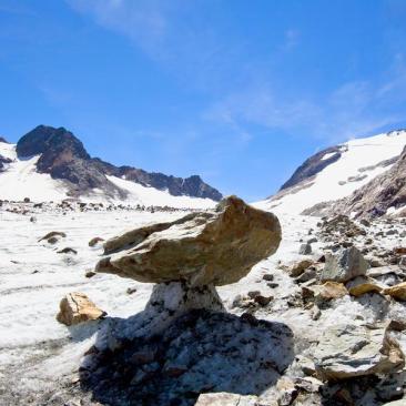 Les "insolites" de l'Arvan - Glacier de Saint Sorlin