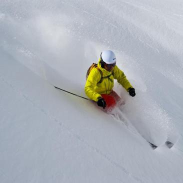 Sortie hors piste - Skieur en hors piste