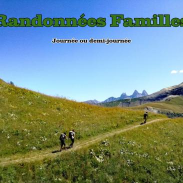 randonnées enadrées - randoneurs en montagne