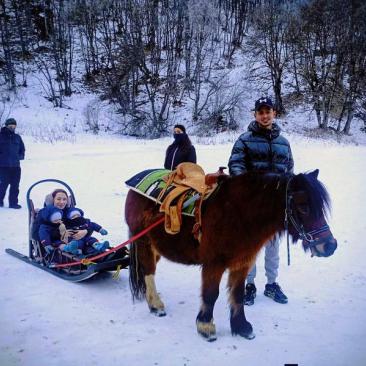 Balade à poney, Poney-luge &amp; Ski-poney -